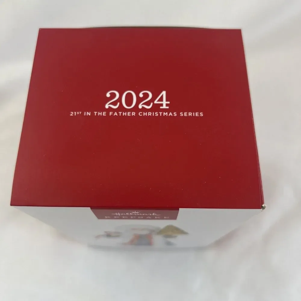 Hallmark Keepsake FATHER CHRISTMAS‎ 21st In Series 2024 Ornament NEW